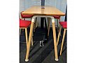 “Ex Hire” Mano Boatshape Table 2400×1200